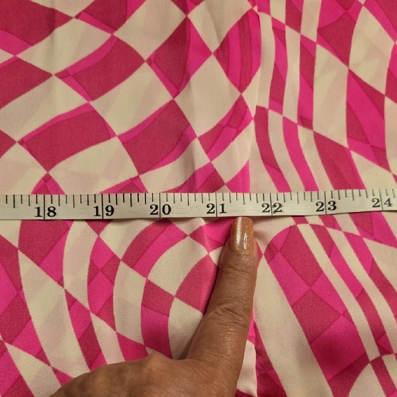 ODDY Pink and White Swirl Mini Dress - Picture 8 of 15